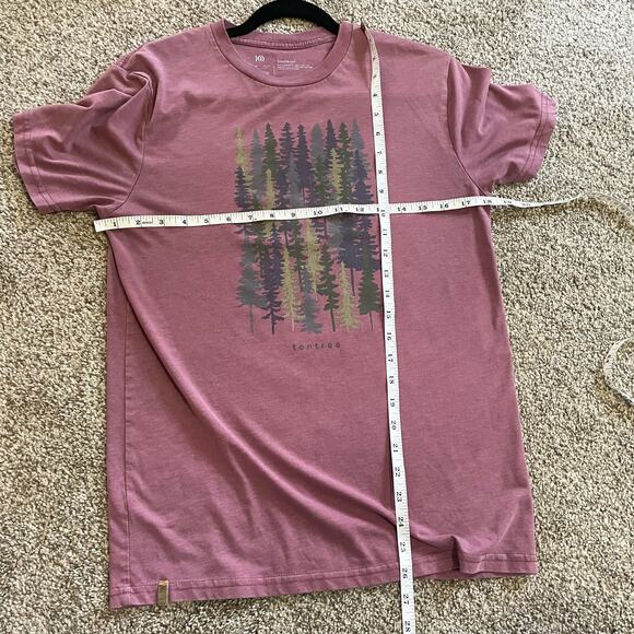 10 Tree Mens Spruced Up Classic T-Shirt Small - Picture 5 of 5
